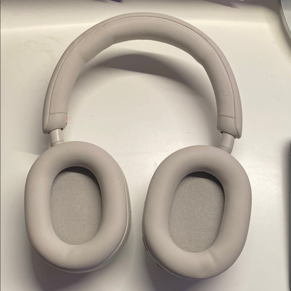 Sony WH-1000XM5 premium noise cancellation headphones, 30 hour battery
